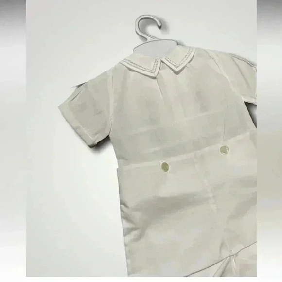 NEW Feltman Brothers Embroidered Holiday Bobby Suit Size 12-18Mo - Picture 2 of 4